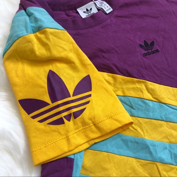 Adidas Colorful Crop Top - Picture 2 of 5